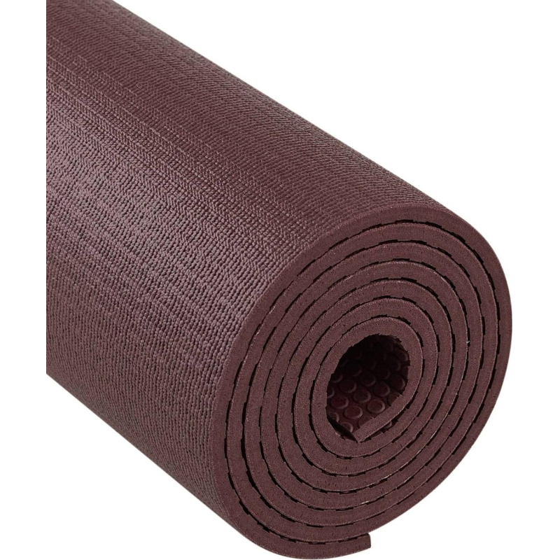 Коврик для йоги плотн STARFIT FM-103 PVC HD,0.6см,183×61, шокол, ЦБ-00001473