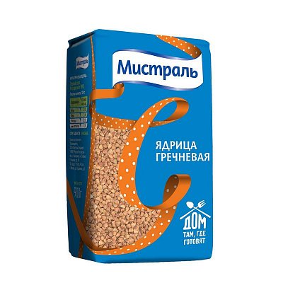 Гречка Мистраль ядрица 900 г