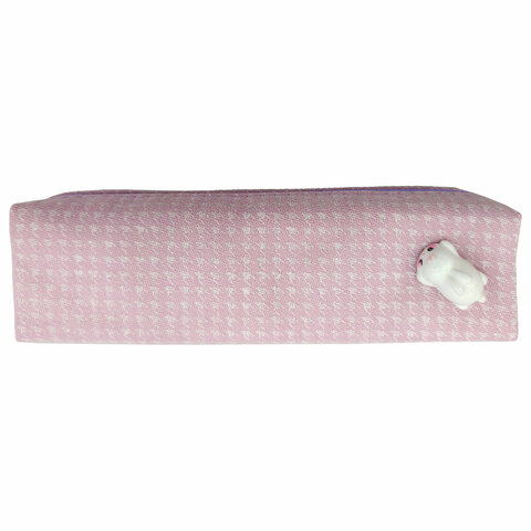 превью Пенал ЮНЛАНДИЯ ЮНИОР, 1 отделение, полиэстер, аппликация, Rabbit, 20×6х4 см