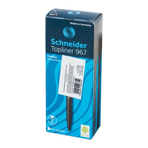 Линер SCHNEIDER Topliner 967/1 черный, 0,4 мм,
