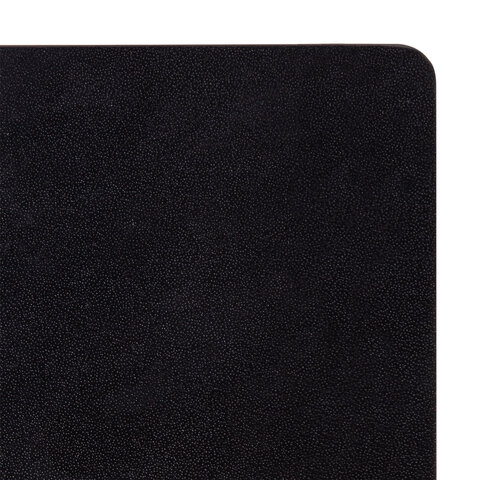 Блокнот БОЛЬШОЙ ФОРМАТ (180×250 мм) В5, BRAUBERG ULTRA, балакрон, 80 г/м2, 96 л., клетка, черный