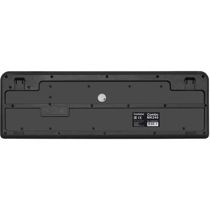 Набор клавиатура+мышь ExeGate Professional Combo MK240 черный(EX286220RUS)