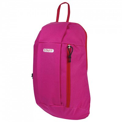 Рюкзак STAFF «Air», универсальный, розовый, 40×23×16 см