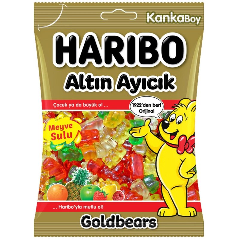 превью Мармелад жевательный Haribo Золотые Мишки 80г 18шт/уп