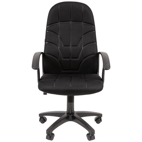 Кресло офисное BRABIX Stampo EX-292, ткань TW-11, черное, 532790