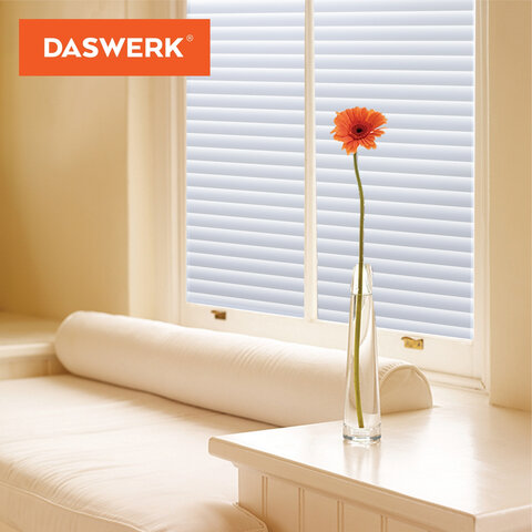 Пленка на окно самоклеящаяся статическая БЕЗ КЛЕЯсолнцезащитная67.5×150 см«Жалюзи»DASWERK607970