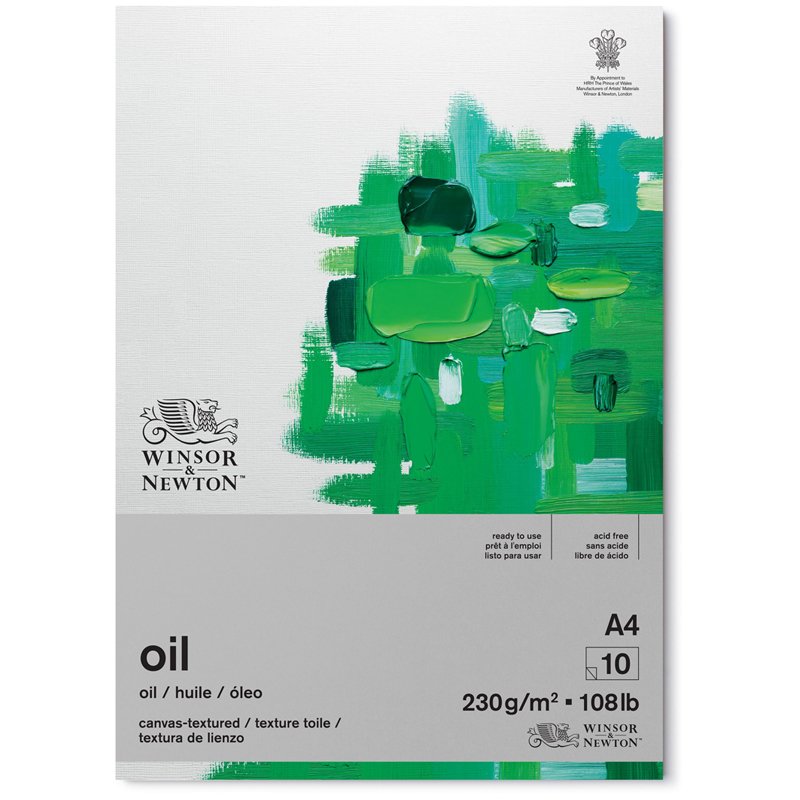 превью Бумага для масла Winsor&Newton «Winton», 10л, А4, 230г/м2, папка