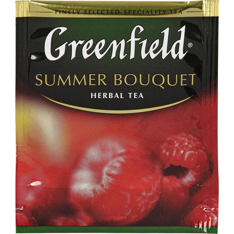 Чай Greenfield Summer Bouquet фруктов. фольгир. 100 пак/уп 0878-09 Т