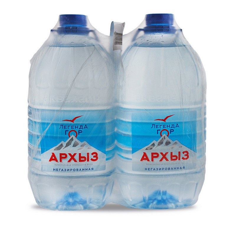 Вода минеральная Легенда Гор Архыз негазированная 5 л (2 штуки в упаковке)