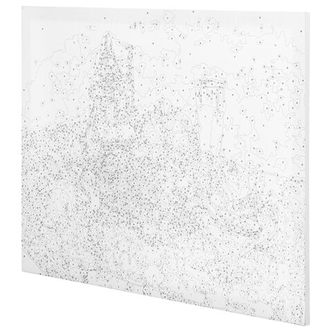 Картина по номерам 40×50 см, ОСТРОВ СОКРОВИЩ «Натюрморт с виноградом», на подрамнике, акрил, кисти