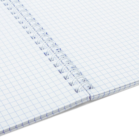 Тетради ДЭК А5 48 л. КОМПЛЕКТ 4 шт., BRAUBERG, гребень, клетка, глянцевый лак, «Dark»