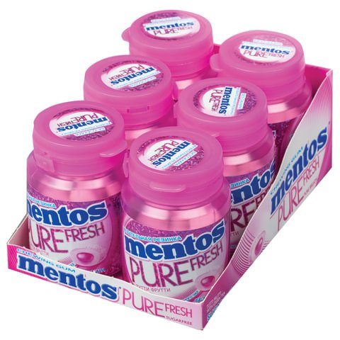 Жевательная резинка Mentos Pure Fresh Тутти-фрутти 54 г
