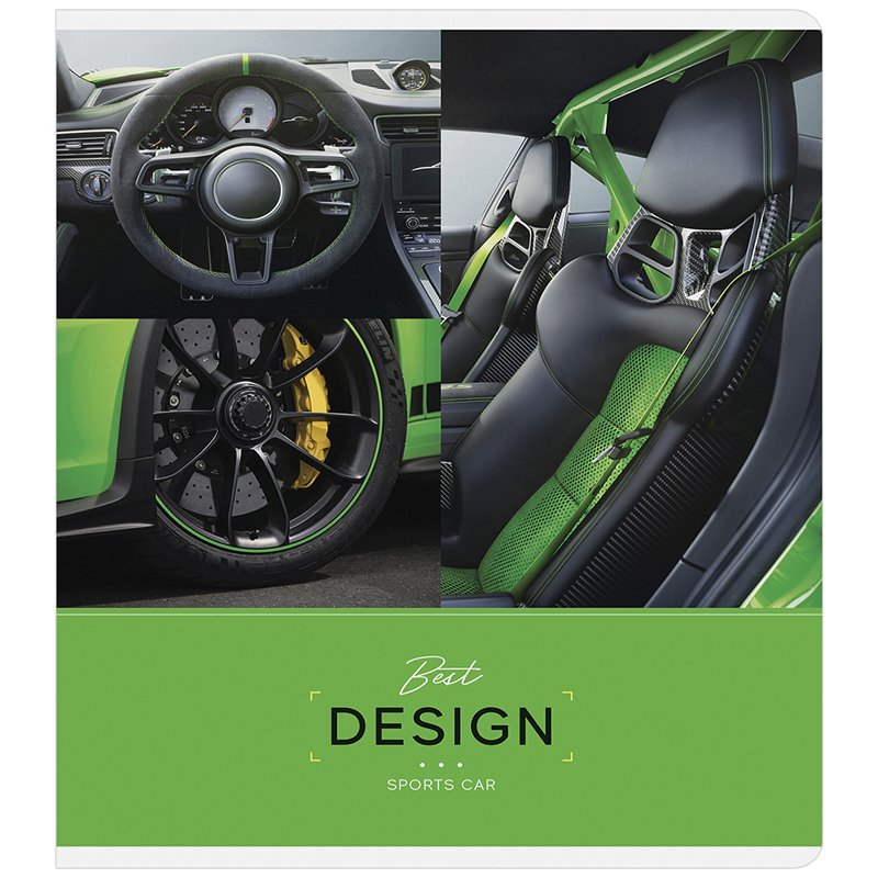 Тетрадь 48л., А5, линия ArtSpace «Авто. Interior car»