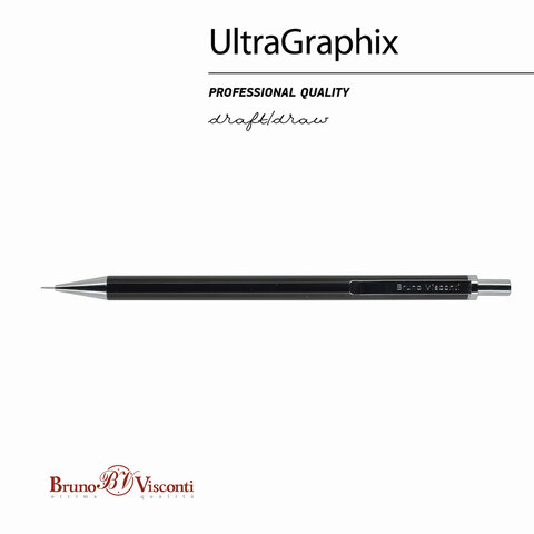 Карандаш механический Bruno Visconti UltraGraphix 0.3 мм с ластиком
