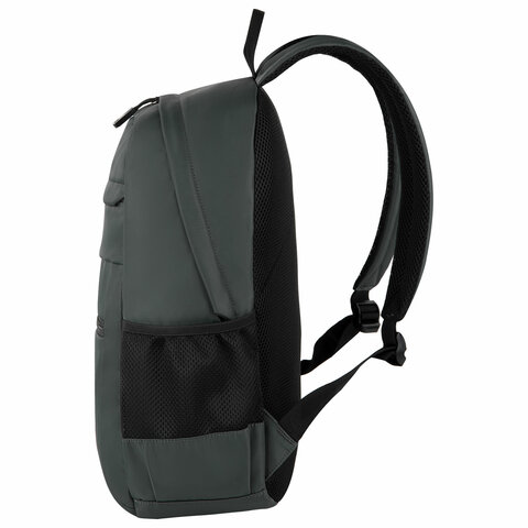 Рюкзак BRAUBERG DYNAMIC универсальный, эргономичный, серый, 43×30х13 см