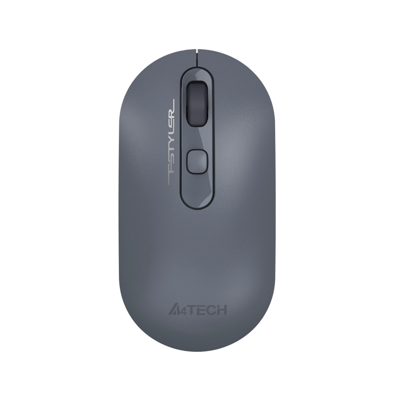 Мышь компьютерная A4Tech Fstyler (FG20 ASH BLUE)пепел. син/2000dpi/беспр/4кн