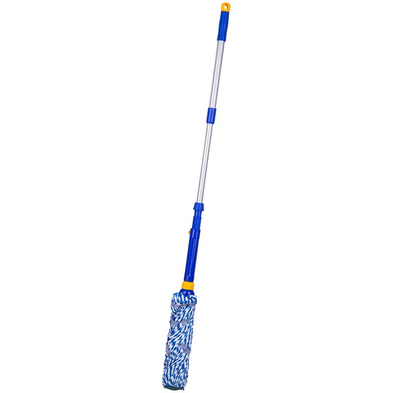 превью Швабра самоотжимная OfficeClean Professional телеск. ручка 96см, насадка МОП микрофибра, 33см