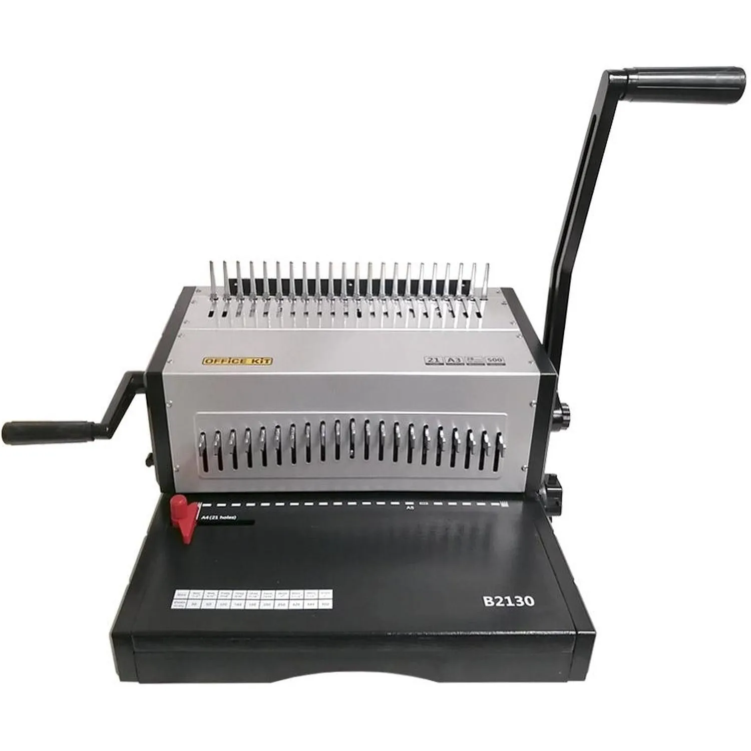 Брошюровщик Office Kit B2130 А4, 30л./500л., пл. пружина