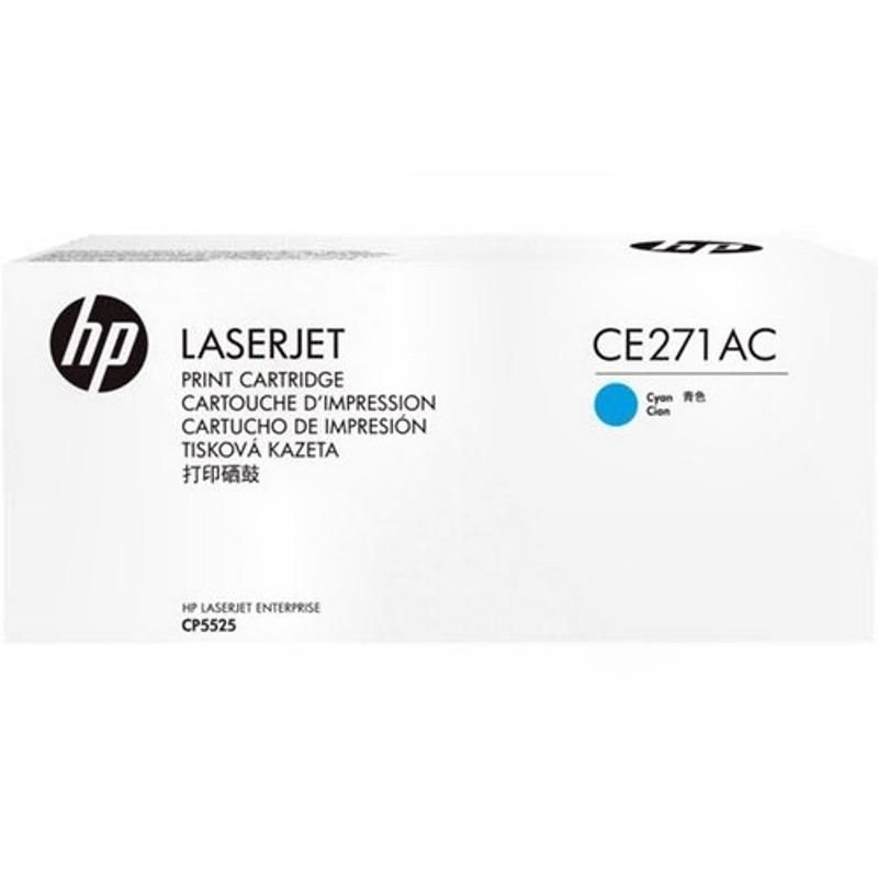 Картридж лазерный HP CE271AC голубой оригинальный арт. 1251421 - купить ...