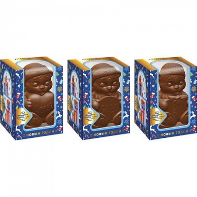 Шоколадная фигурка МОНЕТНЫЙ ДВОР «Три желания», 100 г, в коробке