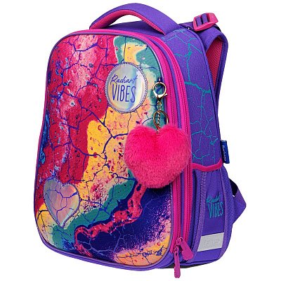 Ранец Berlingo Expert «Radiant Vibes» 37×28×16см, 2 отделения, 2 кармана, анатомическая спинка