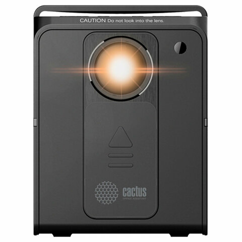 Проектор CACTUS CS-PRC.04B. WUXGA-A, LCD, 1920×1080, 16:9, 3500 лм, 1000:1, 1.35 кг, черный