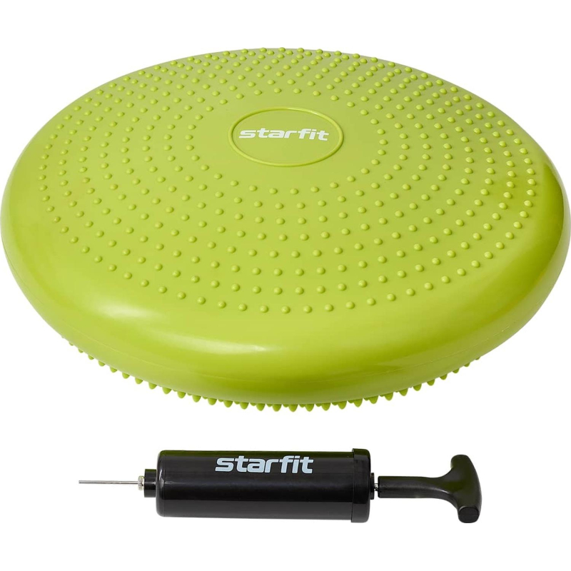 Диск балансировочный STARFIT BP-104 с насосом, массажн, лаймов, ЦБ-00002293