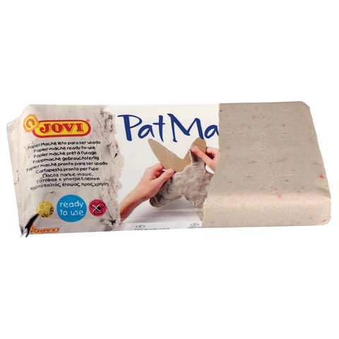 Паста папье-маше JOVI, 680 г, серый, «Patmache»
