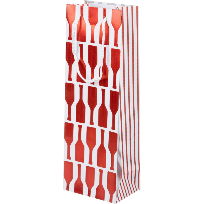 превью Пакет подарочный крафт-бум 12.5×36.5×9см(craft Bottle)кр. бут 200г ППК-6122
