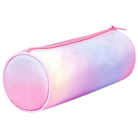 Пенал-тубус BRAUBERG, с эффектом Soft Touch, мягкий, «Rainbow Cloud», 22×8 см, 229013