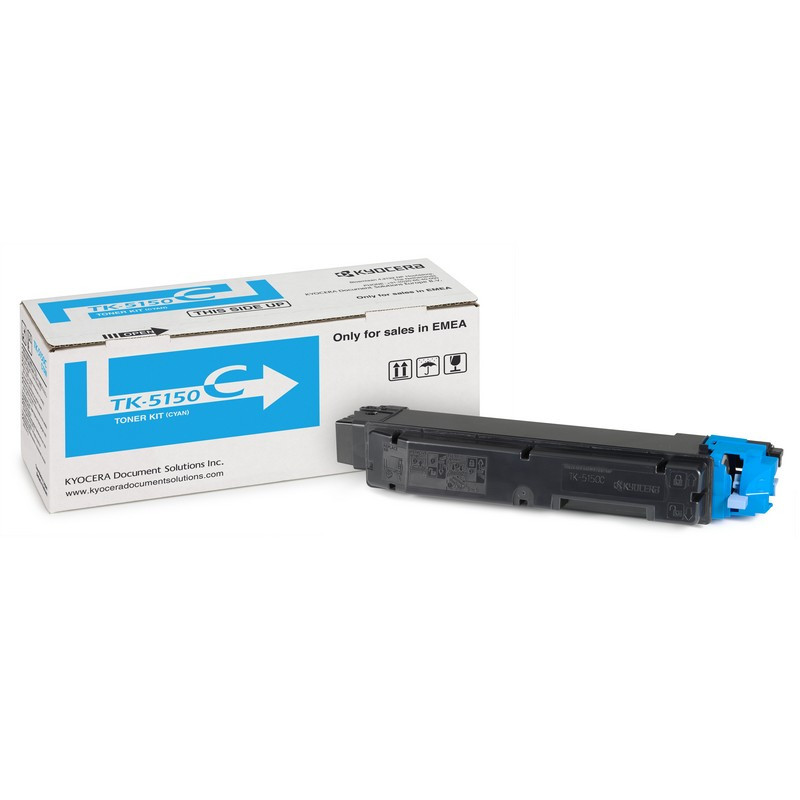 Тонер-картридж Kyocera TK-5150С 1T02NSCNL0 оригинальный голубой