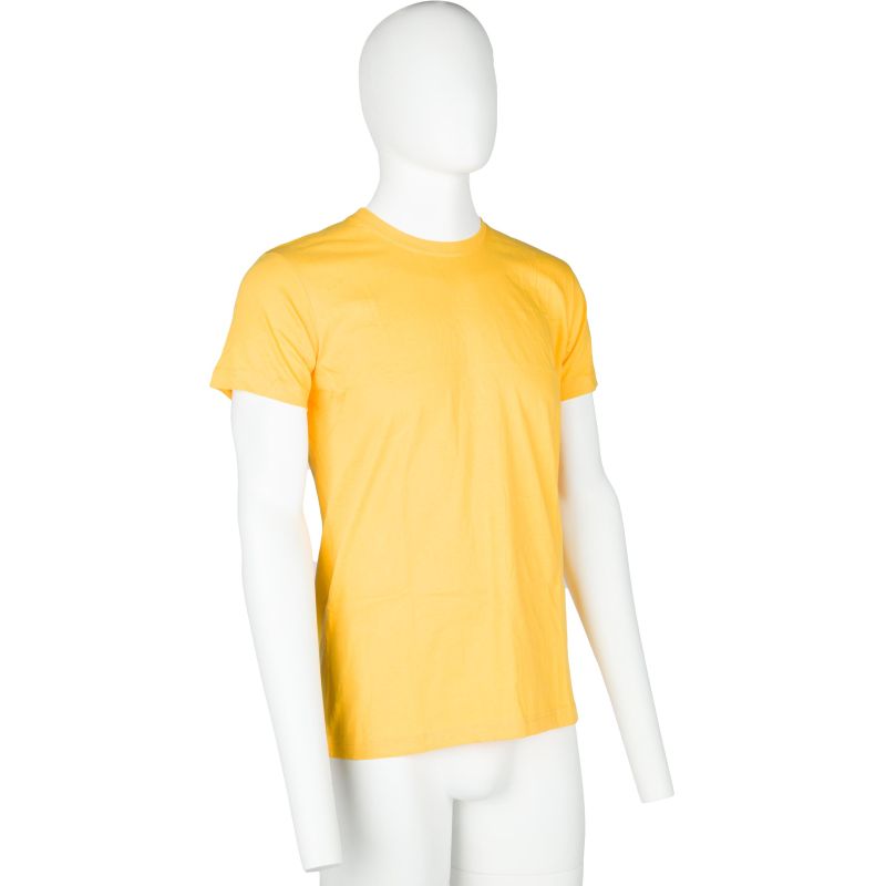 Футболка (160 г. ) с кор. рукавом желтый (S)