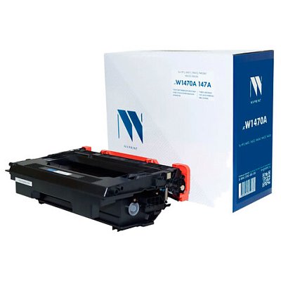 Тонер-картридж NV PRINT (NV-W1470A) для HP LJ M611/M612/M634/M635/M636, ресурс 10500 стр. 