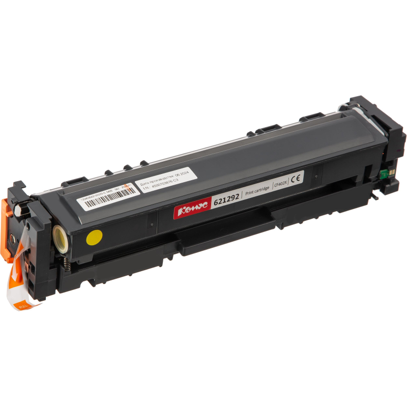 Картридж лазерный Комус CF402X жел. пов. емк. для HP LJ M252/M277