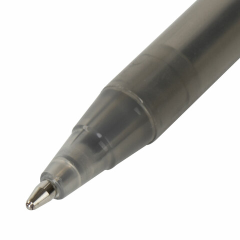 Ручка шариковая BRAUBERG «i-STICK», ЧЕРНАЯ, пишущий узел 0.7 мм, линия письма 0.35 мм