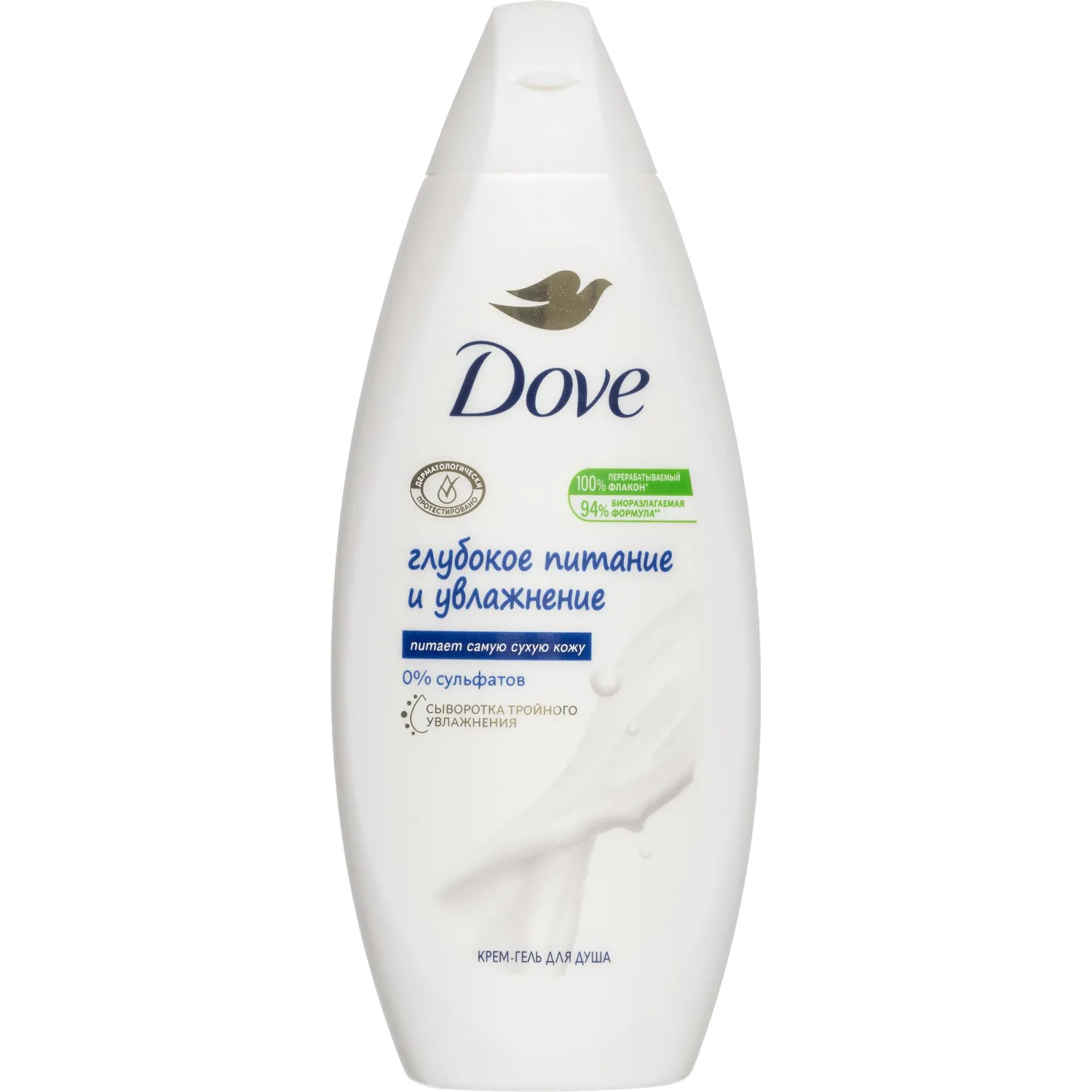 превью Крем-гель для душа Dove Глубокое питание и Увлажнение 250 мл