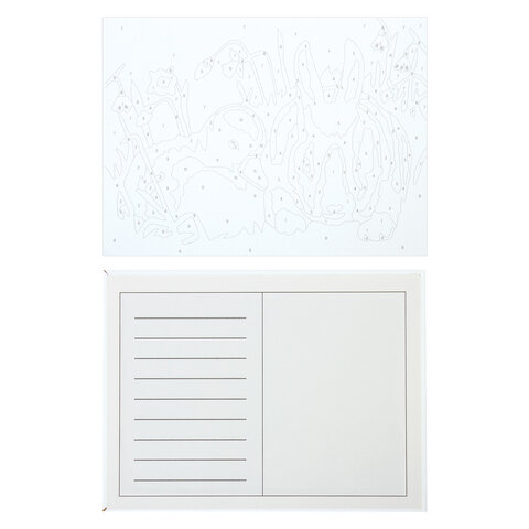 Картина по номерам 15×20 см, ЮНЛАНДИЯ «Пушистики», на холсте, акрил, кисти