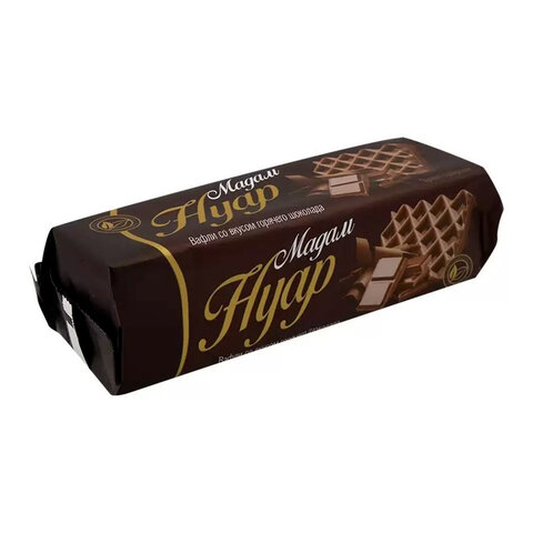 Вафли CONFASHION «Мадам Нуар» со вкусом горячего шоколада, 170 г