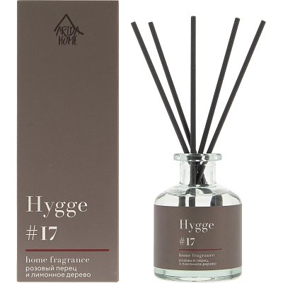 Аромадиффузор Hygge 17 Розовый перец и лимон. дерево 50мл, АР 100-560