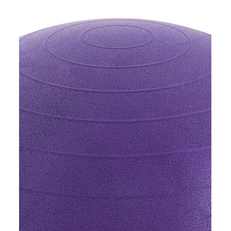 Фитбол STARFIT GB-109 75см,1200 гр, антивзрыв, с ручн нас, фиол, УТ-00020233
