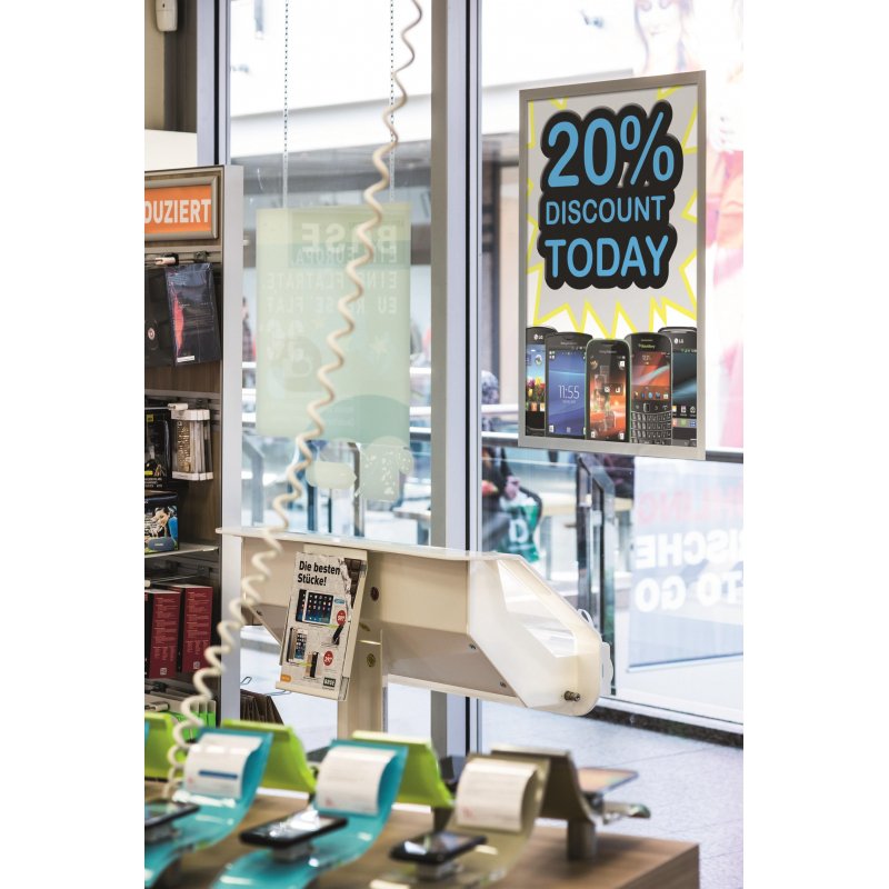 Рамка магнитная Durable Duraframe Poster Sun А1 для стекла