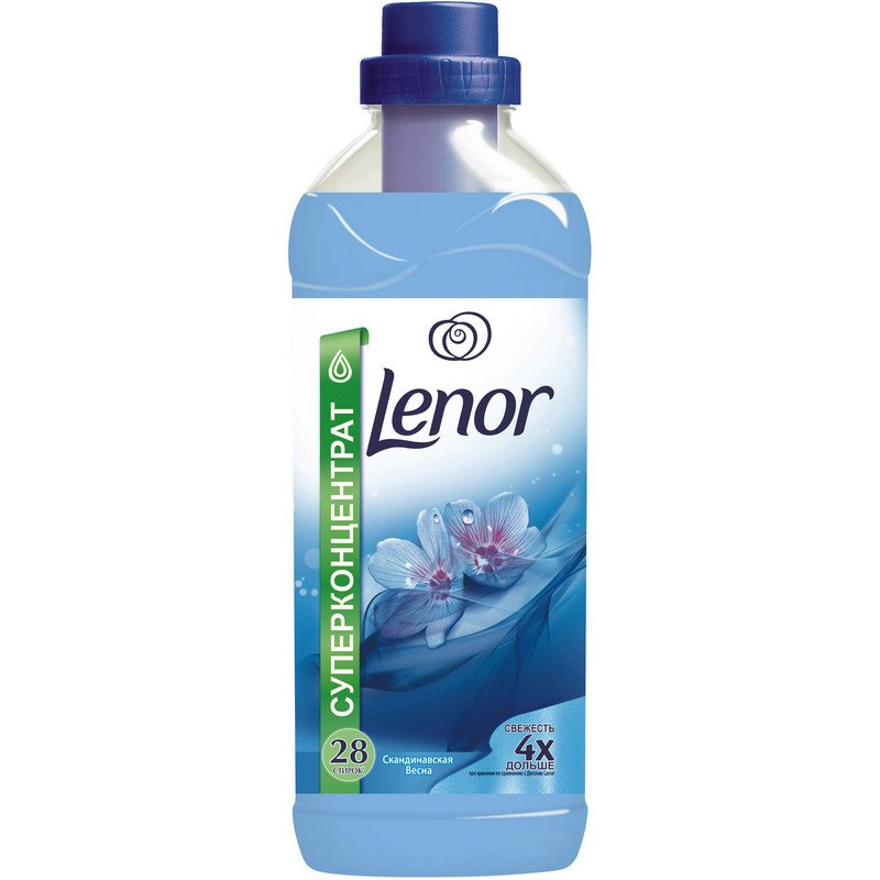 Кондиционер-ополаскиватель для белья 1 л, LENOR "Скандинавская весна", концентрат