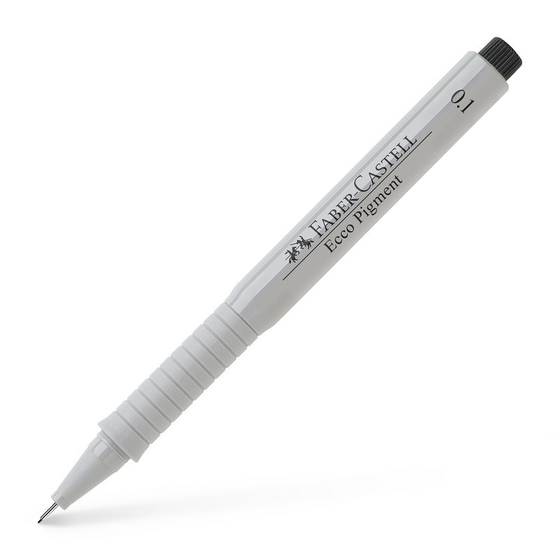 Линер Faber-Castell Ecco Pigment черный (толщина линии 0.1 мм)