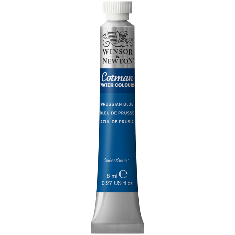 превью Акварель Winsor&Newton «Cotman», 8мл, туба, синий Прусский