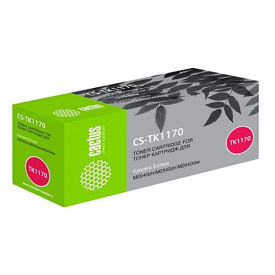 Картридж совм. Cactus TK-1170 черный для Kyocera Ecosys M2040dn/ M2540dn/M2640idw (7200стр. )