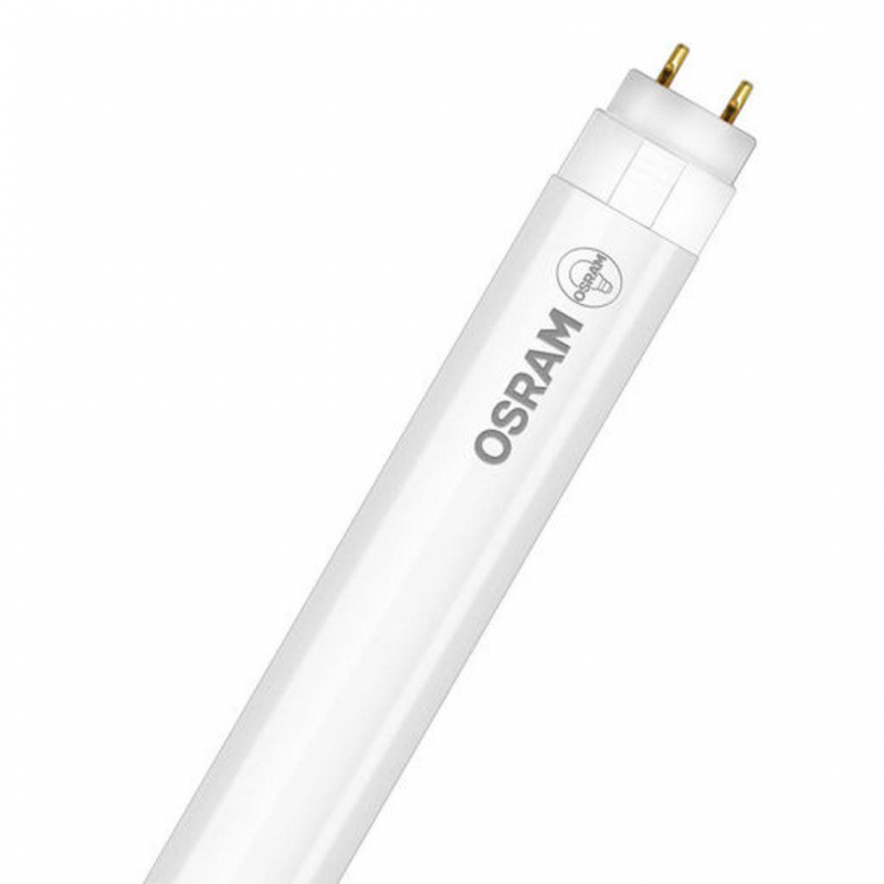 Лампа-трубка светодиодная OSRAM, 18 Вт, 30000 ч, 1200 мм, нейтральный белый, ST8E-1.2M 18W/840 230V AC25×1RU