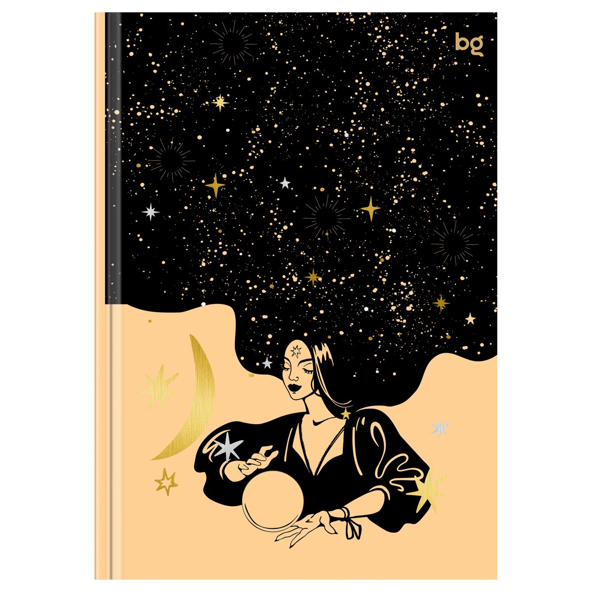 превью Записная книжка А5 80л. BG «Таро», матовая ламинация, тиснение фольгой, блок в точку, 100г/м2