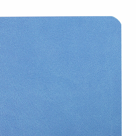 Блокнот-скетчбук А5 (130×210 мм), BRAUBERG ULTRA, под кожу, 80 г/м2, 96 л., без линовки, голубой