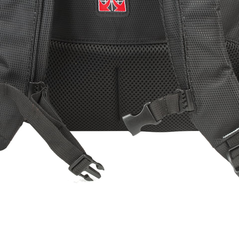Рюкзак B-PACK «S-04» (БИ-ПАК) универсальный, с отделением для ноутбука, влагостойкий, черный, 45×29×16 см