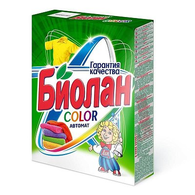 Порошок стиральный автомат Биолан Color 350 г